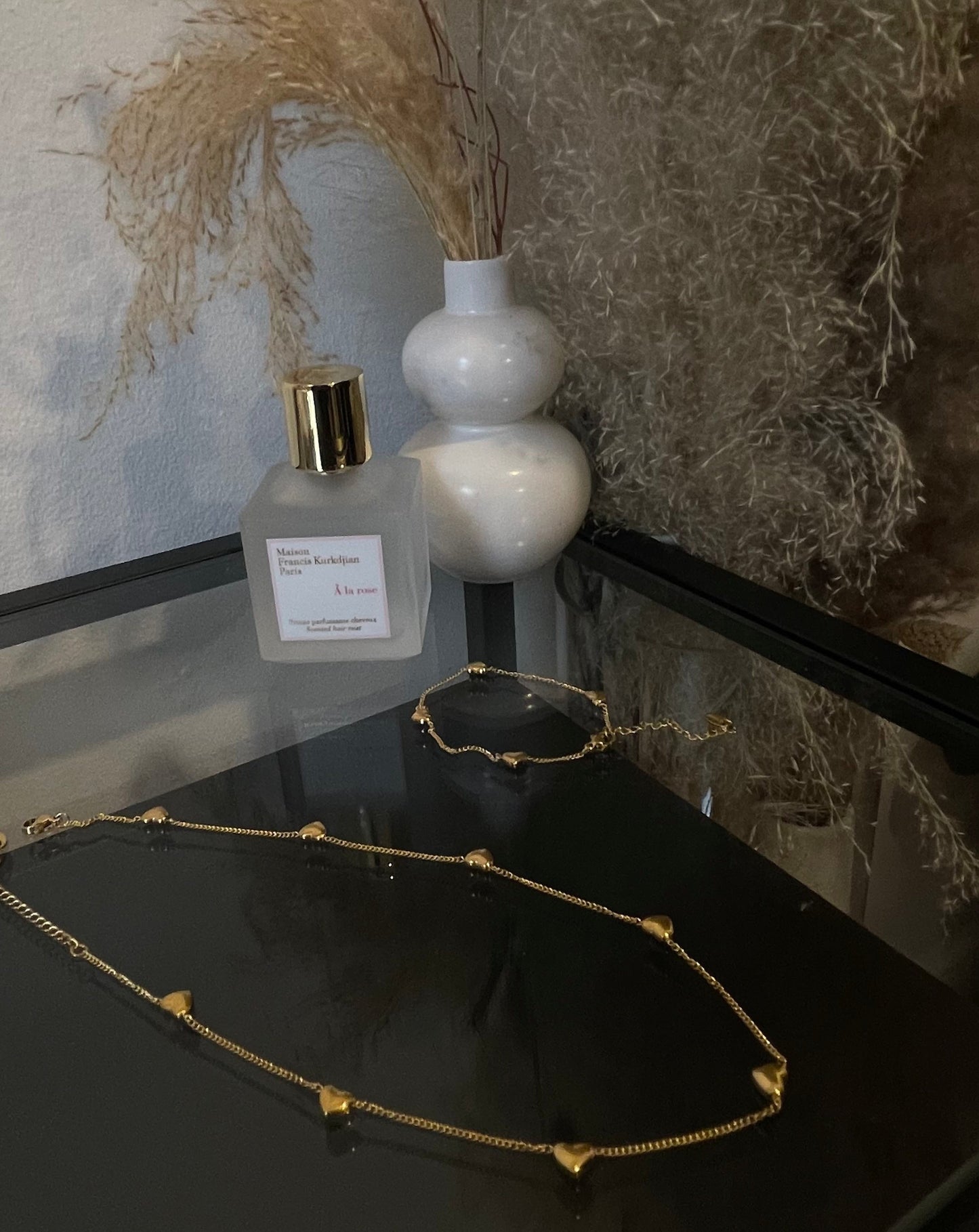 The Mini Gold Heart Necklace