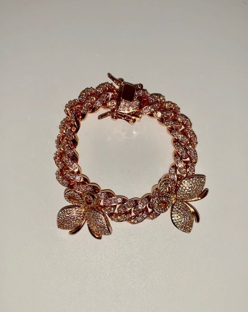 The Butterfly Cuban Bracelet
