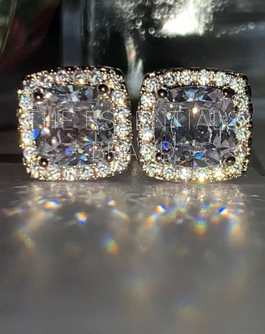 The Square Stud Earrings