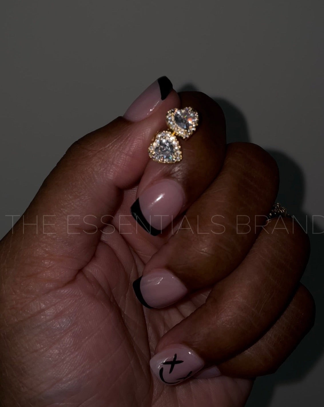 The Mini Heart Stud Earrings