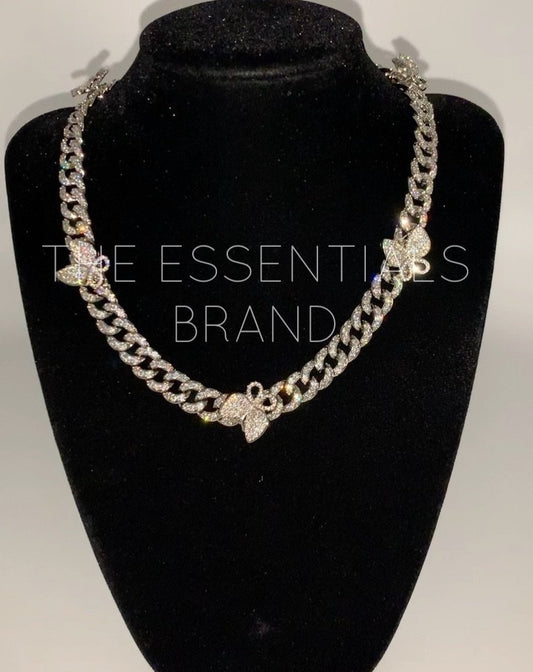 The Butterfly Cuban Necklace
