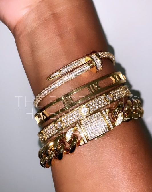 The Solid Gold Cuban Link Bracelet