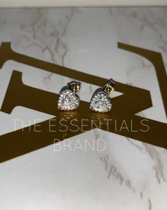 The Mini Heart Stud Earrings