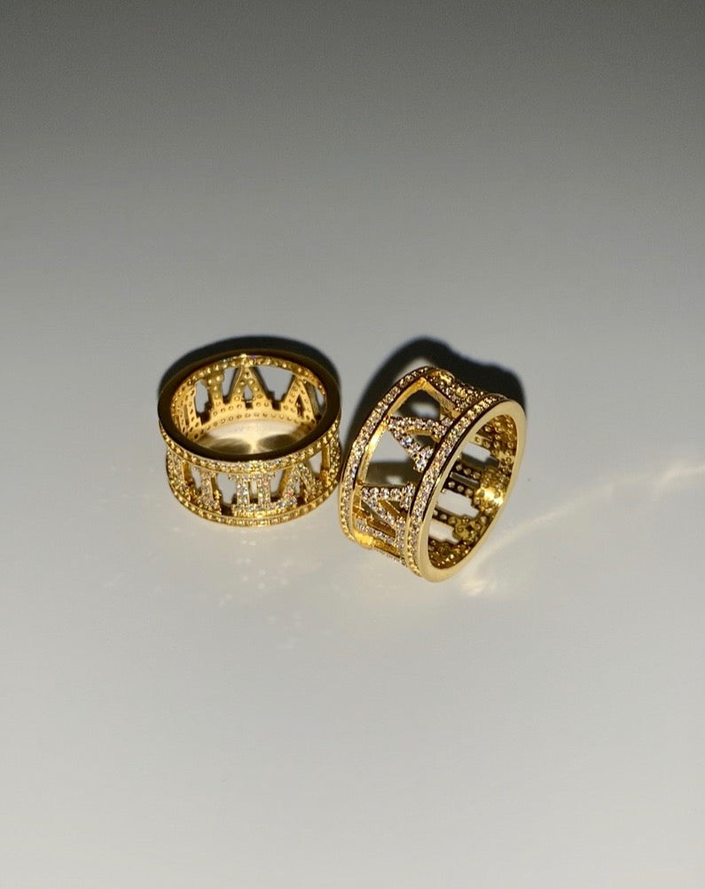 The Roman Numeral Ring