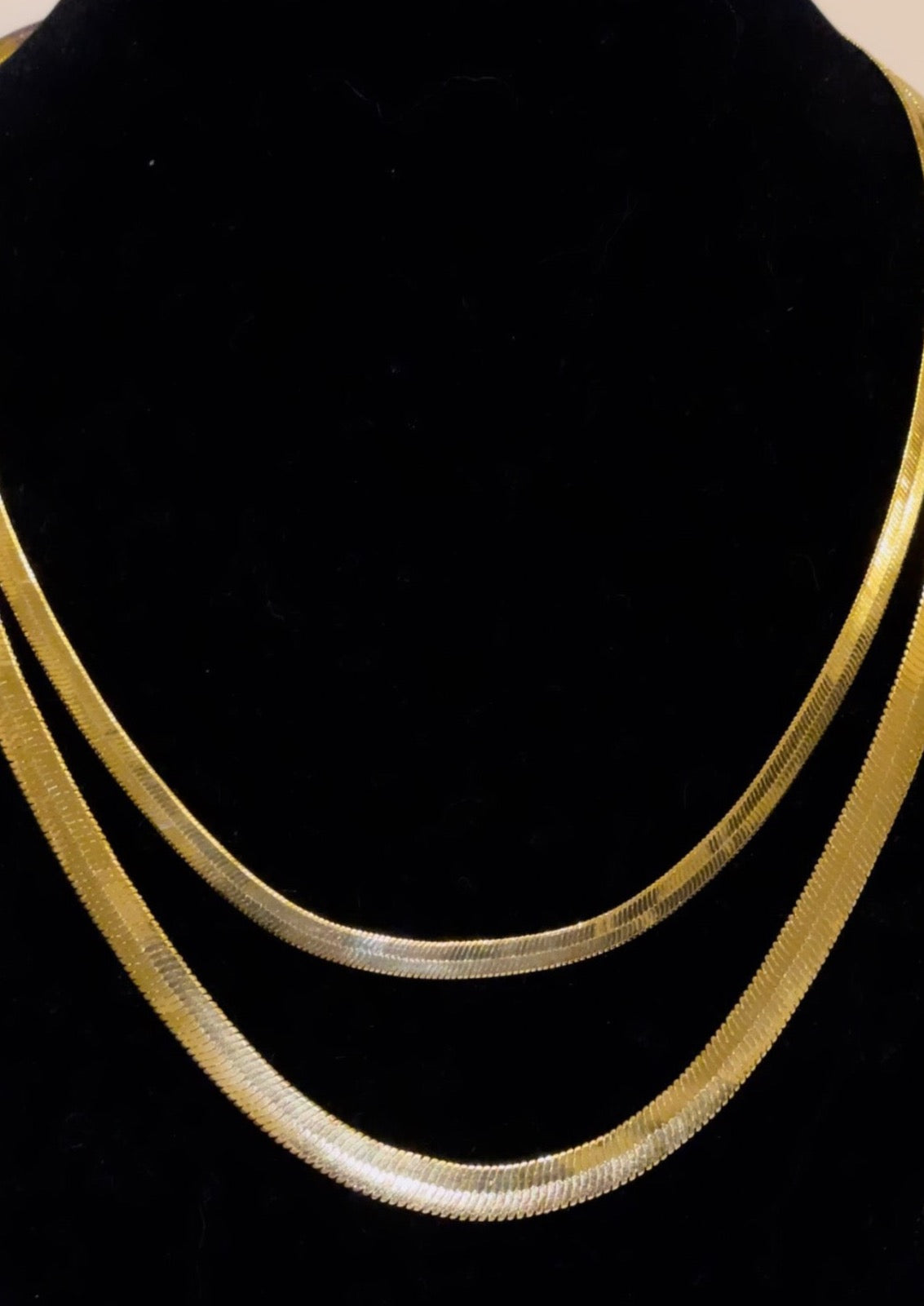 The Flat Gold Necklace