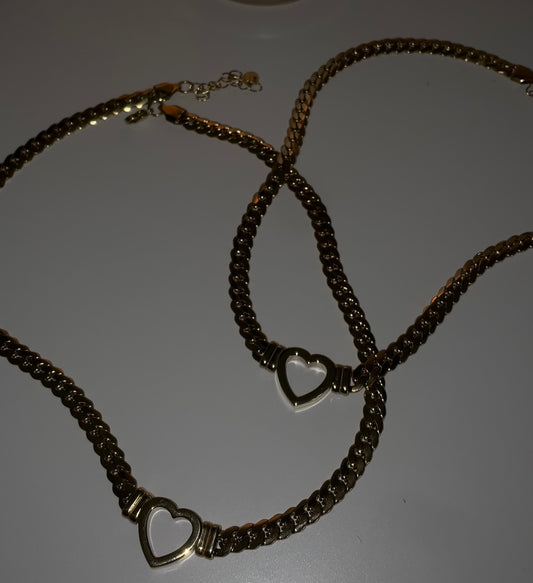 The Gold Heart Necklace