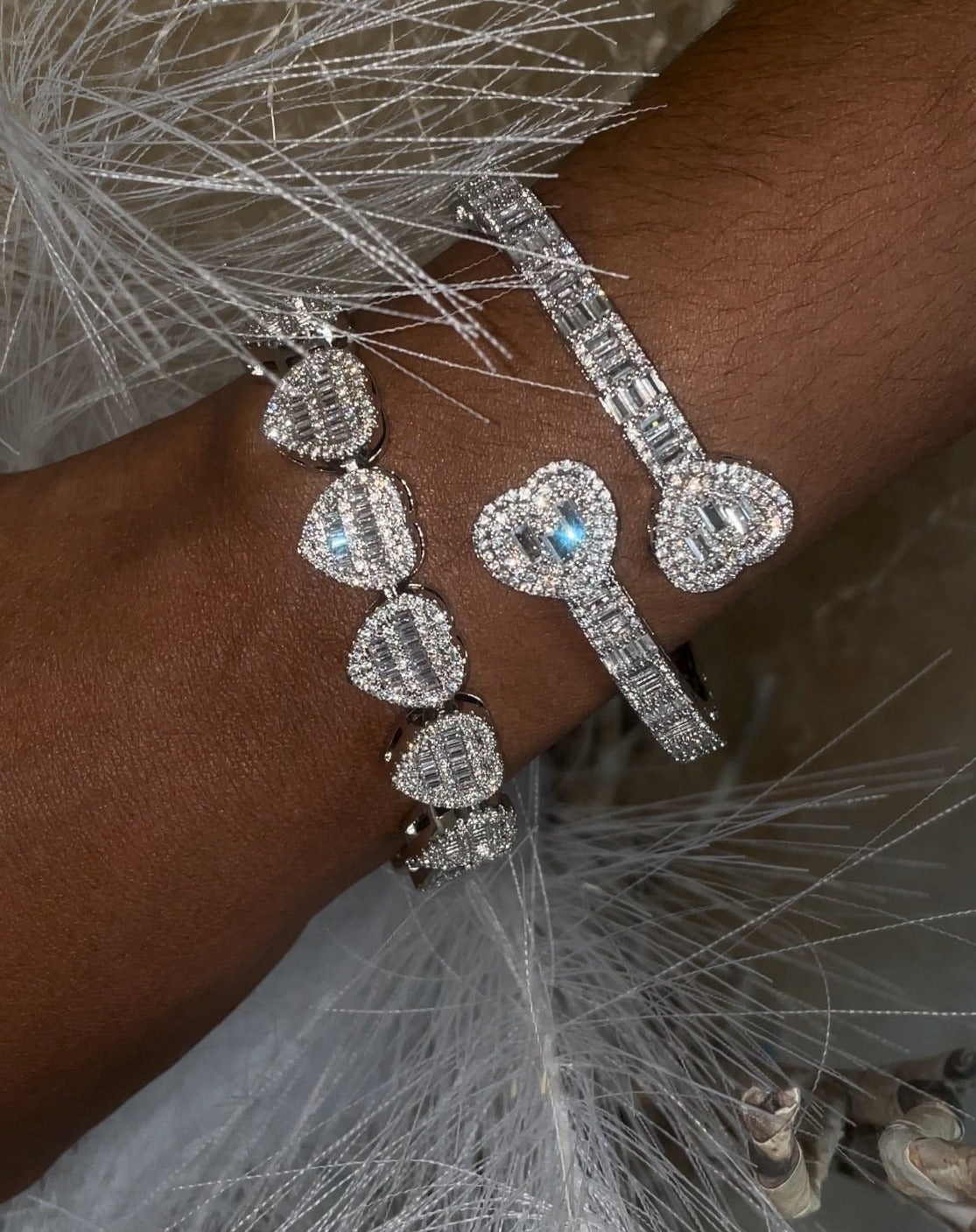 The Heart Bangle Bracelet