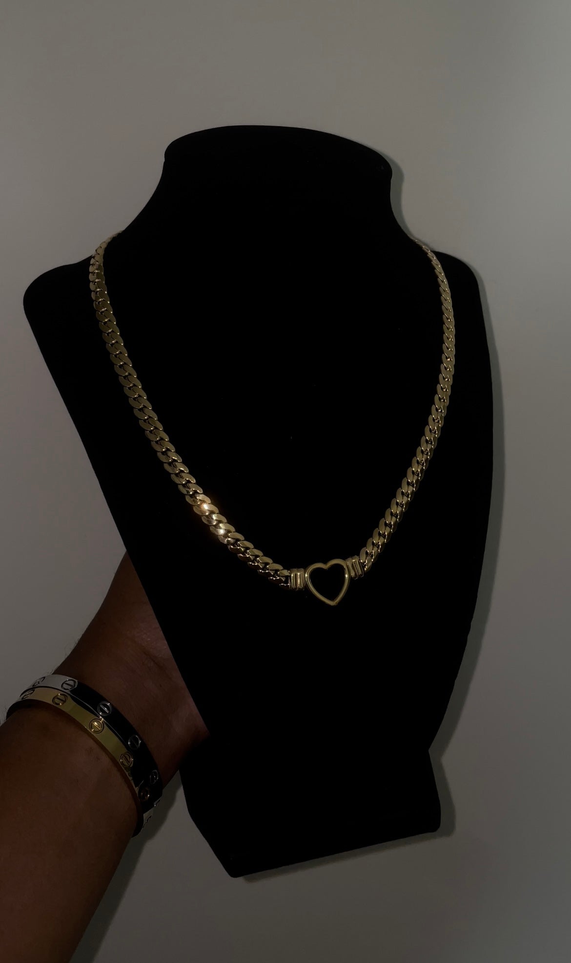 The Gold Heart Necklace