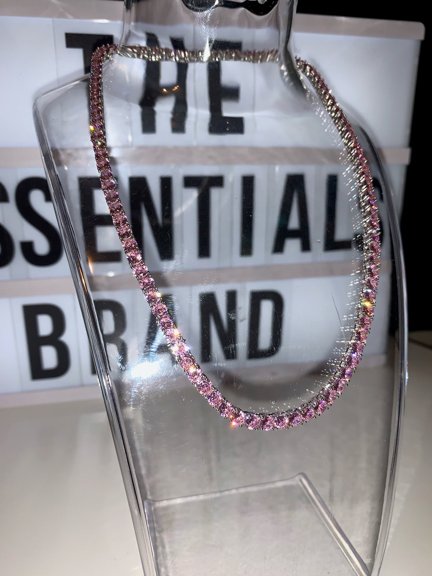 The Starburst Tennis Necklace