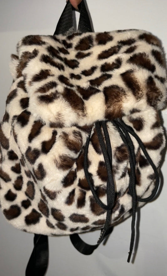 The Faux Fur Backpack