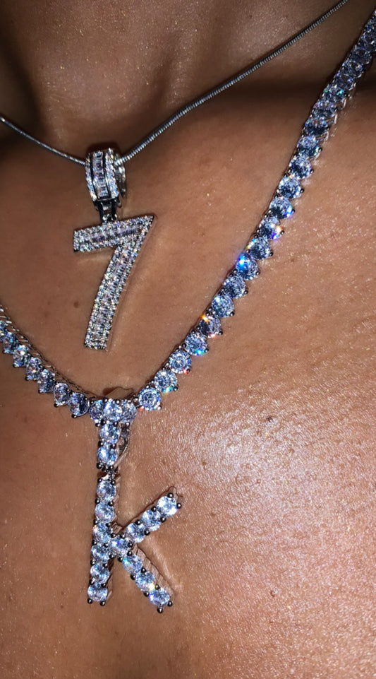 The Silver Letter Pendant