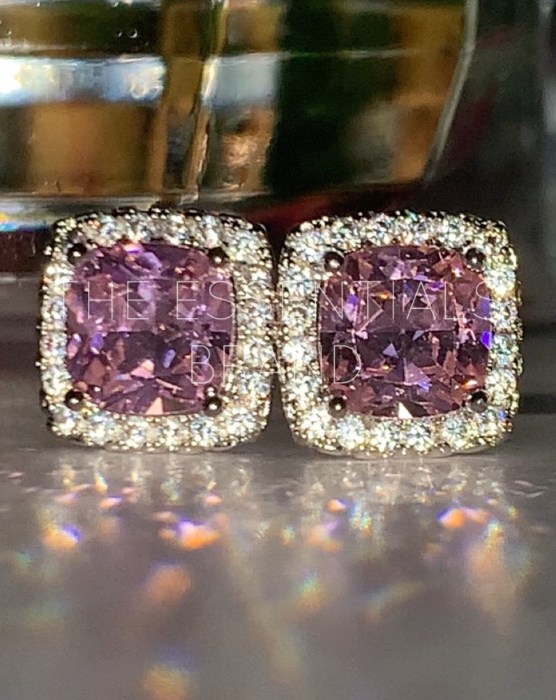 The Square Stud Earrings