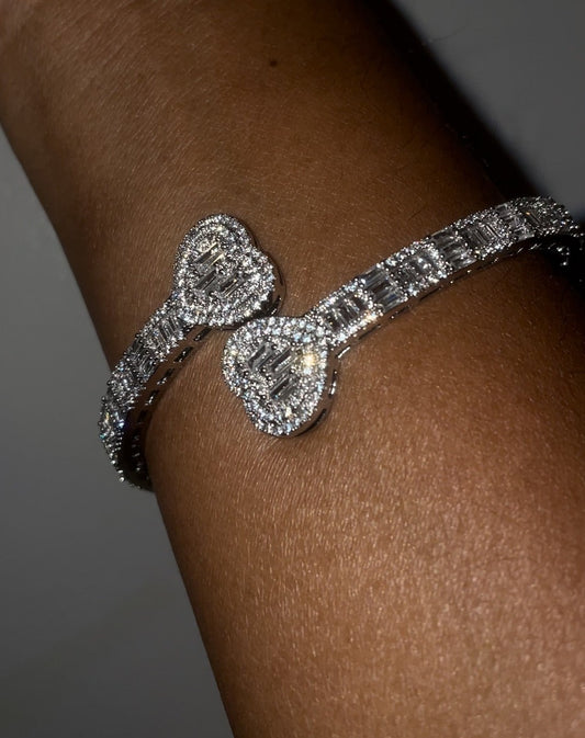 The Heart Bangle Bracelet